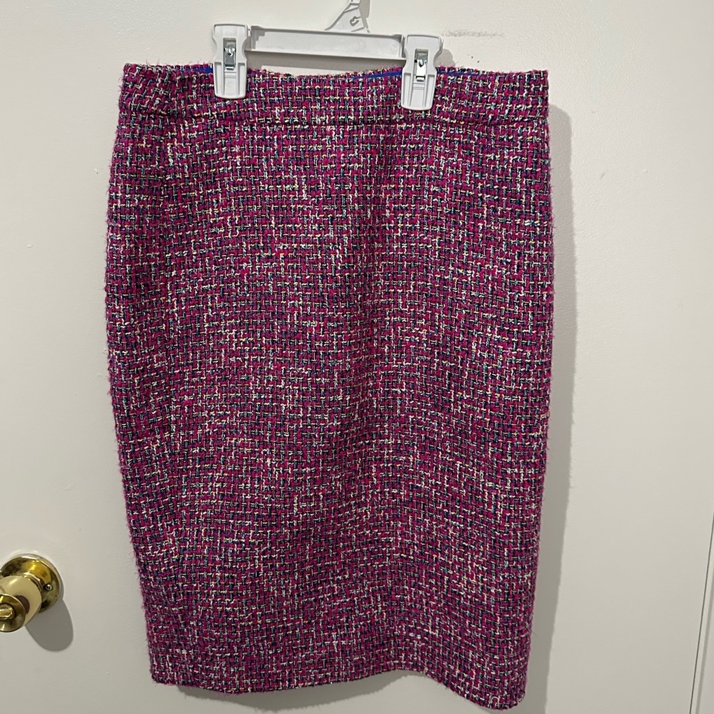 J. Crew tweed pencil skirt